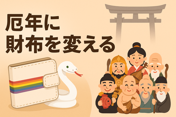 厄年に財布を変えることについて