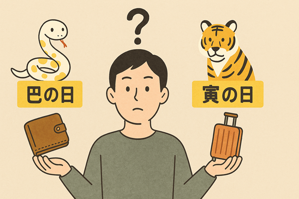 巳の日と寅の日はどっちがいい？